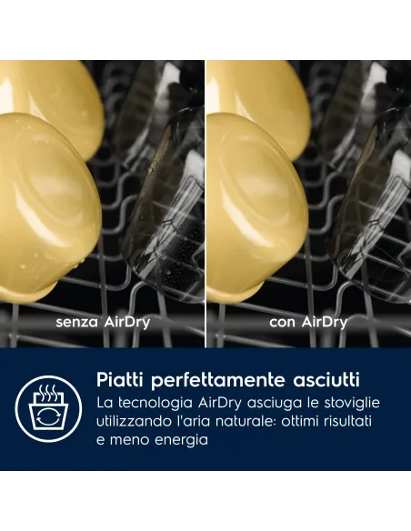 Electrolux LAVASTOVIGLIE INCASSO 60 CM - INT. TOTALE 14 COPERTI CLASSE B 42 dBA EES68525L MADE IN ITALY