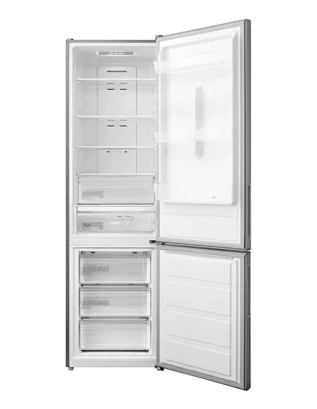 Midea MDRB489FGE02OE frigorifero con congelatore Libera installazione 330 L Acciaio inox