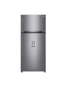 LG GTF744PZPED Frigorifero doppia porta, Classe E, 509L, Wi-Fi, Dispenser acqua, Inox