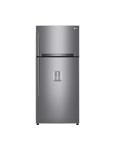 LG GTF744PZPED Frigorifero doppia porta, Classe E, 509L, Wi-Fi, Dispenser acqua, Inox