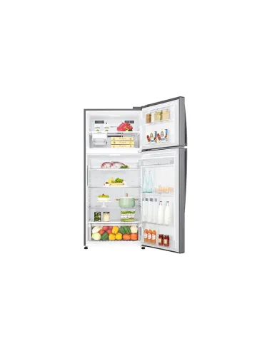 LG GTF744PZPED Frigorifero doppia porta, Classe E, 509L, Wi-Fi, Dispenser acqua, Inox