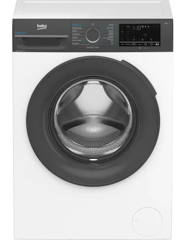 Beko b300 BMWEU8147DA Lavatrice 8kg, classe A-10%, 1400giri, linea estetica NX, motore inverter, Display Touch, colore Bianco,