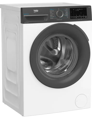 Beko b300 BMWEU8147DA Lavatrice 8kg, classe A-10%, 1400giri, linea estetica NX, motore inverter, Display Touch, colore Bianco,