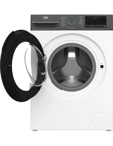 Beko b300 BMWEU8147DA Lavatrice 8kg, classe A-10%, 1400giri, linea estetica NX, motore inverter, Display Touch, colore Bianco,