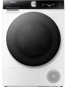 Hisense asciugatrice DH7S107BW 10 Kg Classe A+++ Ai super dry Porta reversibile WiFi