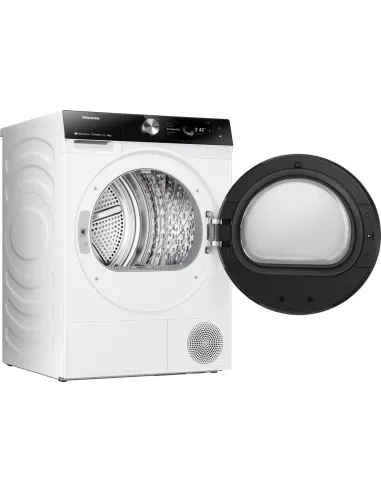 Hisense asciugatrice DH7S107BW 10 Kg Classe A+++ Ai super dry Porta reversibile WiFi