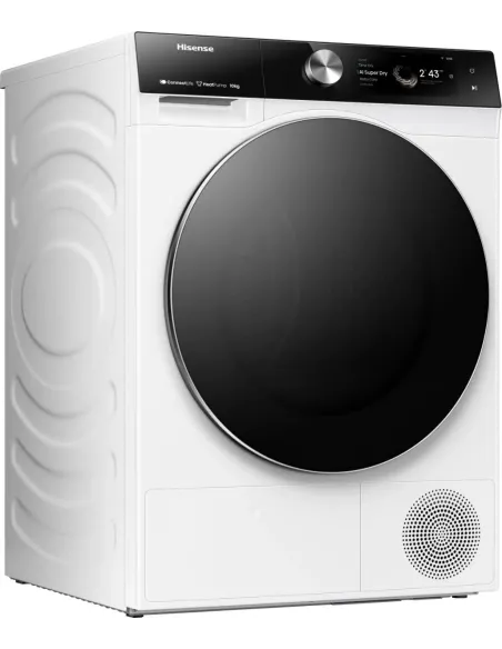 Hisense asciugatrice DH7S107BW 10 Kg Classe A+++ Ai super dry Porta reversibile WiFi