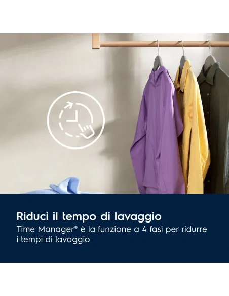 Electrolux LAVATRICE CARICA FRONTALE 11 KG CLASSE A-30% 1400 GIRI EW7F411B3 MADE IN ITALY