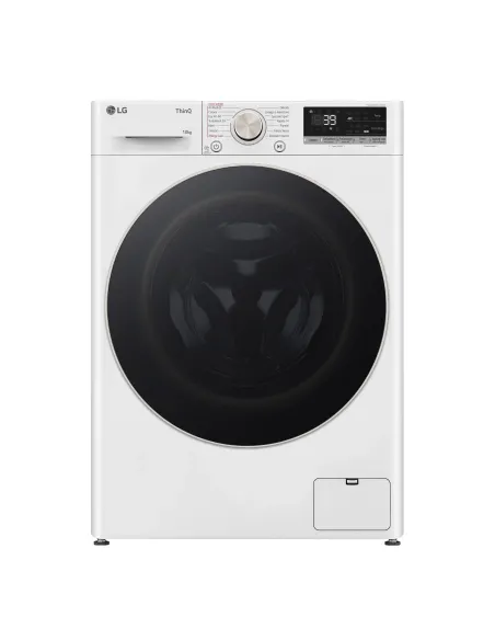LG F4R7010TSWG Lavatrice 10kg AI DD, Classe A-10%, 1400 giri, TurboWash, Vapore