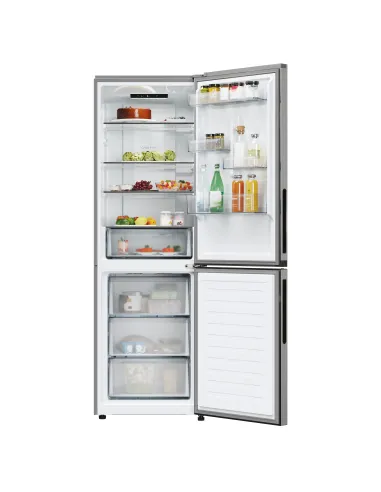 Candy Fresco CNCQ2T618EX Libera installazione 355 L Acciaio inox