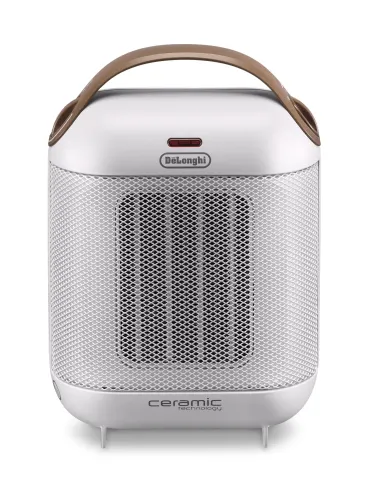 De’Longhi Capsule HFX30C18.IW Interno Marrone, Bianco 1800 W Riscaldatore ambiente elettrico con ventilatore