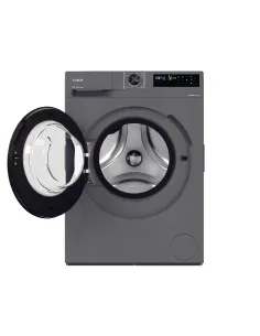 Candy ProWash 500, Lavatrice Compatta 6 KG, 10% più efficente della classe A, 1200 giri, Antracite, Inverter, Vapore, Wi-Fi, 2