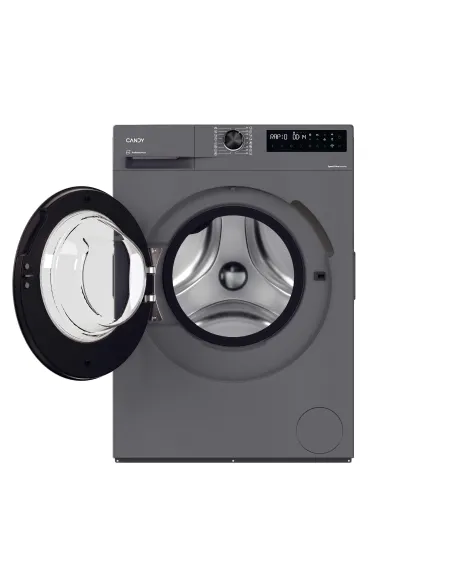 Candy ProWash 500, Lavatrice Compatta 6 KG, 10% più efficente della classe A, 1200 giri, Antracite, Inverter, Vapore, Wi-Fi,