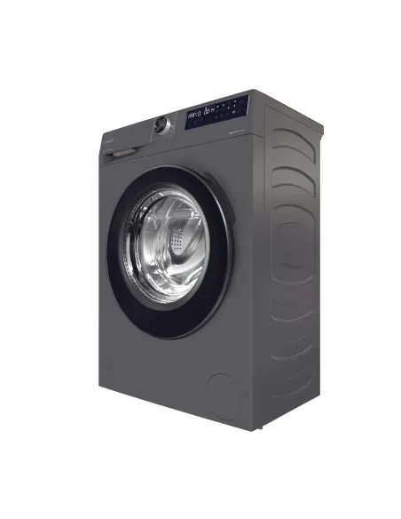 Candy ProWash 500, Lavatrice Compatta 6 KG, 10% più efficente della classe A, 1200 giri, Antracite, Inverter, Vapore, Wi-Fi,