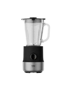Beko TBN 81808 BX Frullatore da Tavolo Sirius Line, 800 Watt, 1.75 L, Brocca in Vetro, Nero e Inox