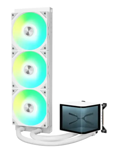 TRYX PANORAMA ARGB 360 Processore Kit di raffreddamento a liquido 12 cm Bianco 1 pz