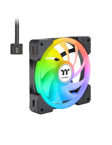 Thermaltake SWAFAN EX12 ARGB Case per computer Raffreddatore d'aria 14 cm Nero 3 pz