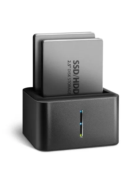 Axagon ADSA-D25 docking station per unità di archiviazione USB 3.2 Gen 1 (3.1 Gen 1) Type micro-B Nero