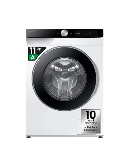 Samsung WW11DG6B85LK lavatrice Caricamento frontale 11 kg 1400 Giri min Bianco