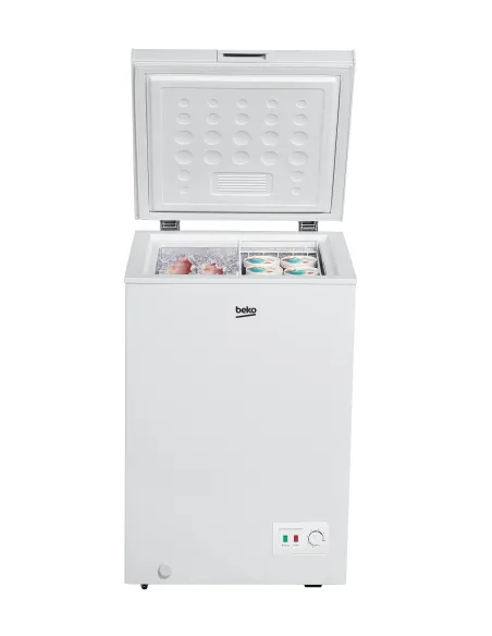 Beko CF100EWN Congelatore Orizzontale, Statico, 98 L, 54.5 cm