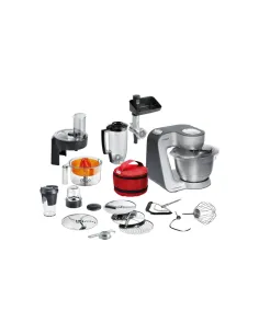 Bosch MUM59S81DE robot da cucina 1000 W 3,9 L Nero, Acciaio inox