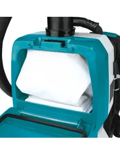 Makita DVC265ZXU aspirapolvere a traino 2 L Backpack vacuum Secco 85 W Sacchetto per la polvere 2