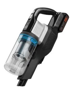 Black & Decker BHFEB520D1 scopa elettrica Aspirapolvere a bastone 2 in 1 Batteria Secco Senza sacchetto Nero, Trasparente, 2