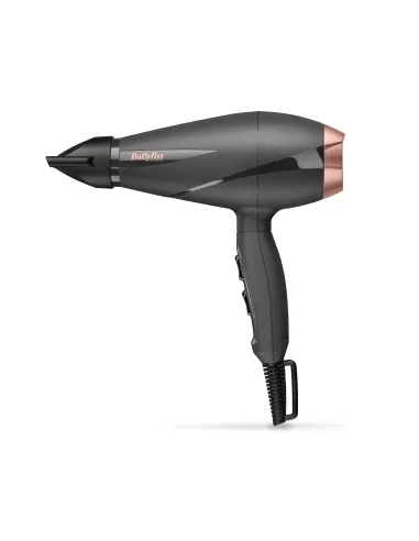 BaByliss Smooth Pro 2100 asciuga capelli 2100 W Nero, Oro rosa