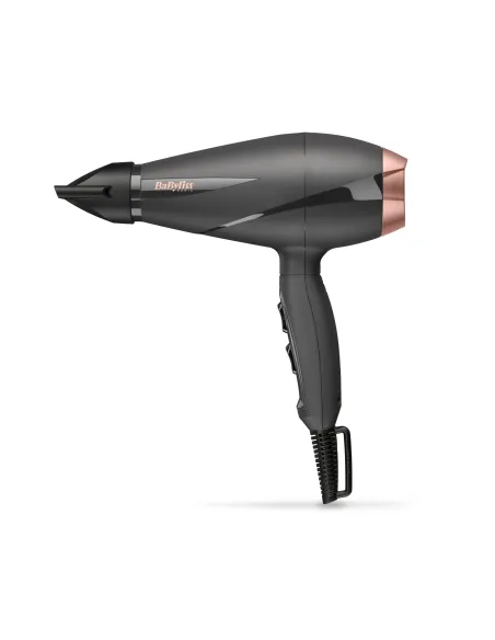 BaByliss Smooth Pro 2100 asciuga capelli 2100 W Nero, Oro rosa