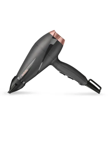 BaByliss Smooth Pro 2100 asciuga capelli 2100 W Nero, Oro rosa