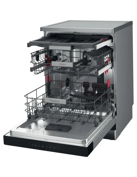 Whirlpool Lavastoviglie FS 60cm classe A, 14 coperti, terzo cesto flessibile, 6° senso, PowerCleanPro