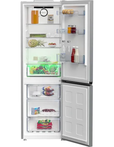 Beko B5XRCNA366HXB Frigorifero Combinato, Total No-Frost, 59.5 cm