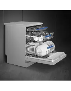 Smeg LVS342CQSX lavastoviglie Libera installazione 14 coperti 2