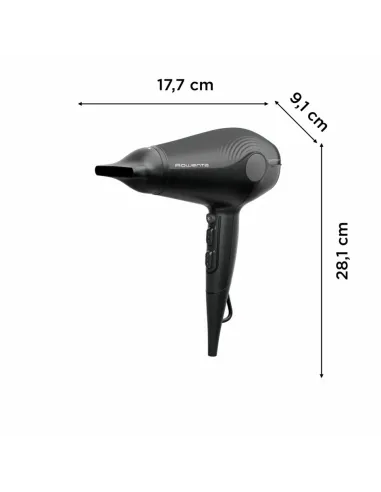 Rowenta Ultra Silence CV6430 asciuga capelli 1800 W Nero