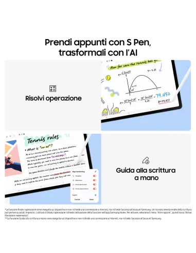 Samsung Galaxy Tab S10 FE+, Android Tablet, Display 13.1" LCD, Wifi, RAM 12GB, 256GB, 10.090 mAh, S Pen, Android 15, IP68, Gray