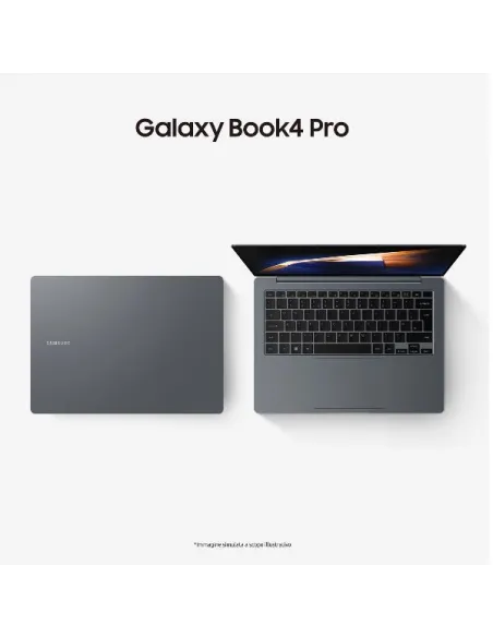 Samsung Galaxy Book4 Pro è un Notebook con processore Intel Core Ultra 7 155H, 16GB di RAM DDR5 e SSD da 512GB.
