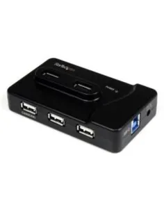 StarTech.com Hub combo USB 3.0/2.0 a 6 porte con porta di caricamento