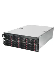 Silverstone SST-RM43-320-RS contenitore di unità di archiviazione Custodia per Disco Rigido (HDD) Grigio 2.5 3.5"