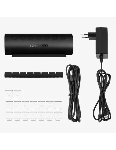 Streamplify HUB CTRL 7 USB 3.2 Gen 1 (3.1 Gen 1) Type-A Nero