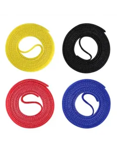 Label-the-cable ROLLS fascetta Velcro Nero, Blu, Rosso, Giallo 4 pz 2
