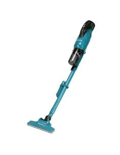 Makita DCL286FRF scopa elettrica Aspirapolvere a bastone 2 in 1 Batteria Secco Ciclonico Senza sacchetto 0,25 L 100 W Nero, Blu