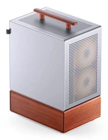 Jonsbo T7 Midi Tower Legno, Argento
