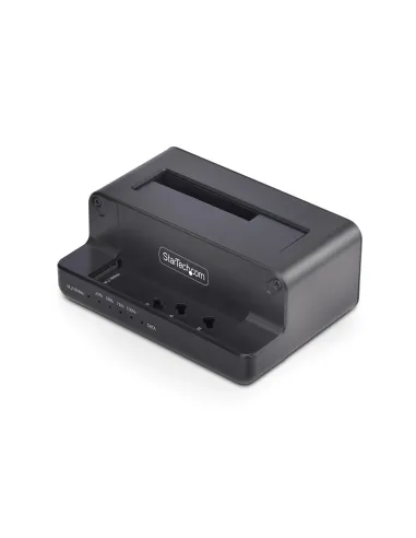 StarTech.com Duplicatore di Unità da M.2 NVMe a 2.5 3.5 SATA, Clonatore Autonomo Bidirezionale a Doppio Slot SSD da NVMe a SATA