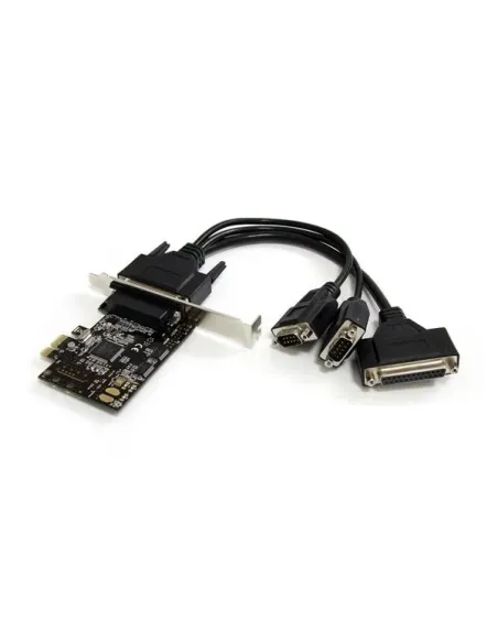 StarTech.com Scheda seriale parallela PCI Express 2S1P con cavo di ripartizione