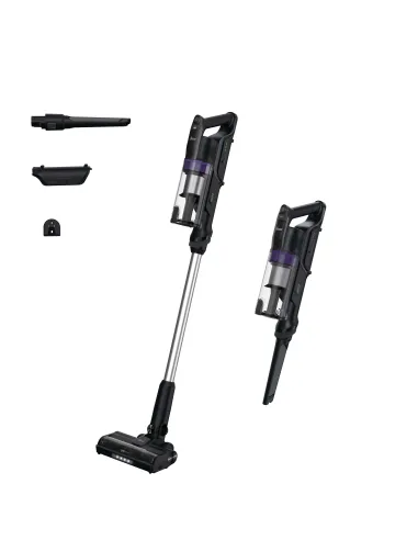 Hoover HF1PZ10H 011 Aspirapolvere a bastone 2 in 1 Batteria Secco Schiuma Senza sacchetto 165 W Argento 2,2 Ah
