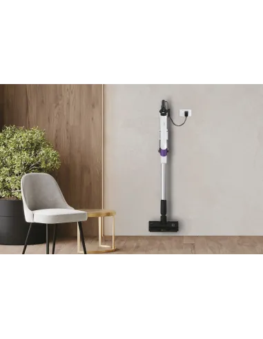 Hoover HF202P 011 Aspirapolvere a bastone 2 in 1 Batteria Secco EPA Senza sacchetto 165 W Viola