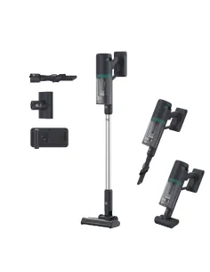 Hoover HFG10P 011 Aspirapolvere elettrica Batteria Secco HEPA Senza sacchetto 0,55 L 200 W Blu, Grigio 2,6 Ah 2