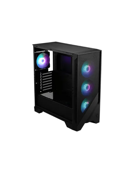 MSI MAG Forge 320R AIRFLOW Micro Tower Nero, Trasparente