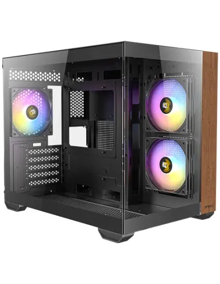 Antec CX600M Midi Tower Nero, Legno
