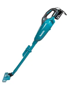 Makita DCL284FZ scopa elettrica Aspirapolvere a bastone 2 in 1 Batteria Secco Tessuto Senza sacchetto Nero, Turchese 2